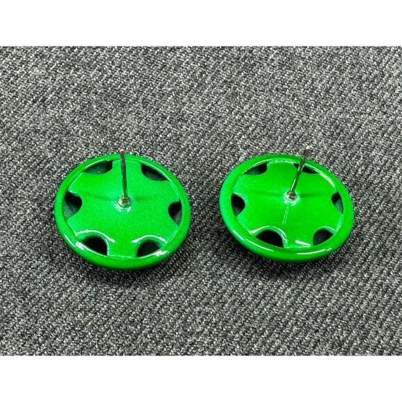 Halloween Green Earring and Ring Set - Picture 8 of 8